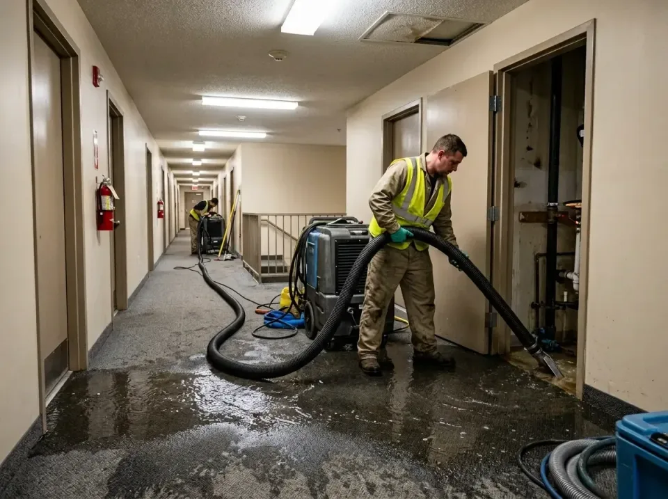 multi-unit-apartment-hallway-f-005 — frequently asked questions, Emergency Burst Pipe Water Extraction & Removal in Piru, CA